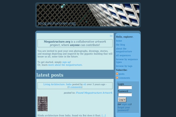 megastructure.org site used Grey Matter