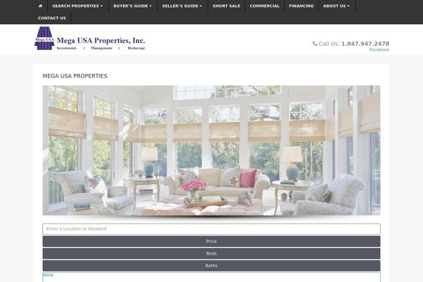 megausaproperties.com site used Realto