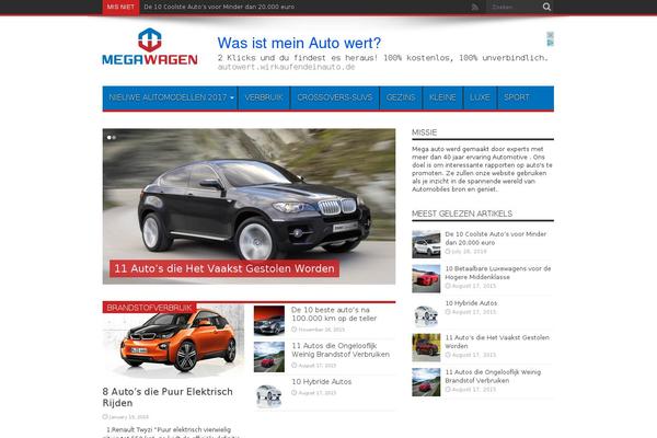 Jarida theme site design template sample