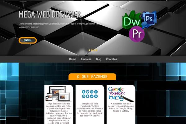 Inkness theme site design template sample