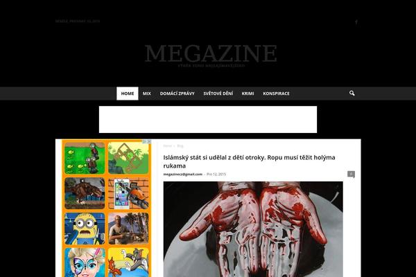 megazine.cz site used Bam-pro