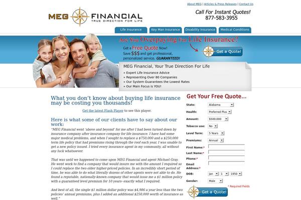 megfinancial.com site used Crowdy