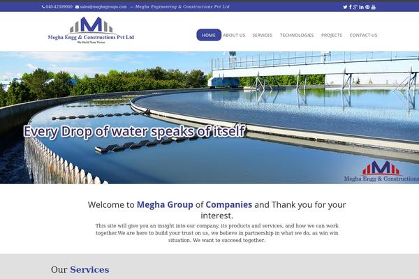 Invicta theme site design template sample