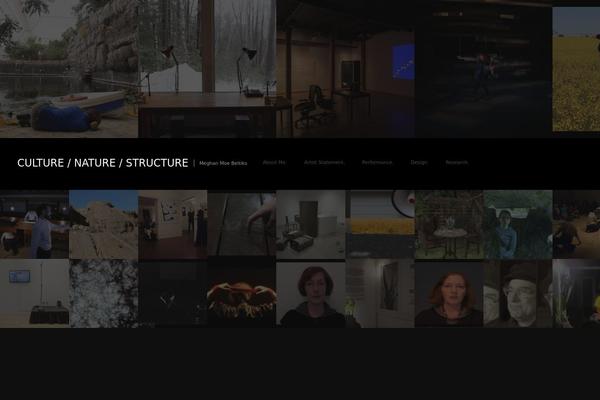 Fullscreen theme site design template sample