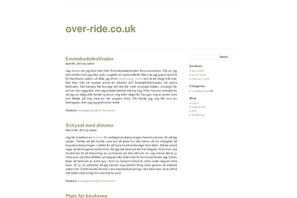 minimalism theme site design template sample