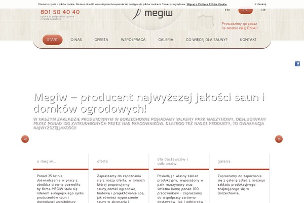 megiw.pl site used Megiw