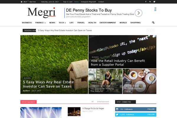 Site using Astero plugin