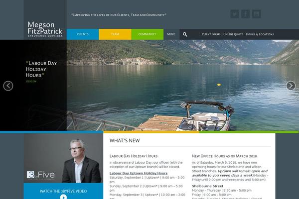 MF theme site design template sample