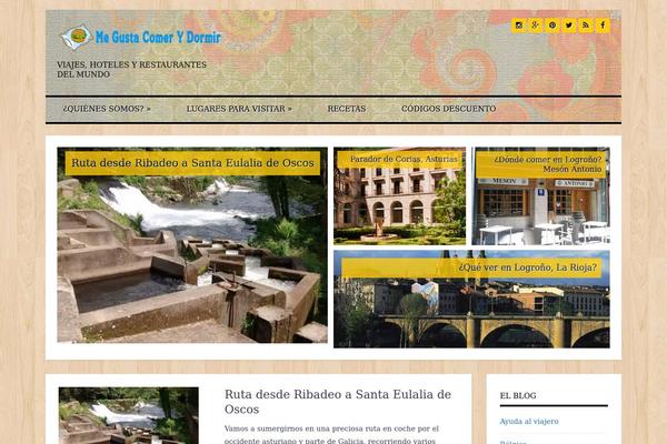 Rhyme theme site design template sample