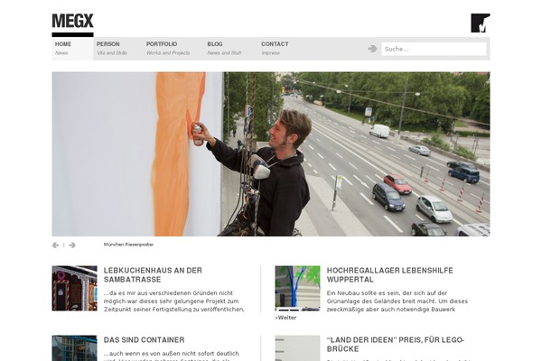 Grid Focus theme site design template sample