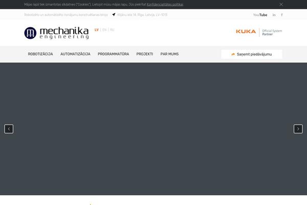 Industry theme site design template sample