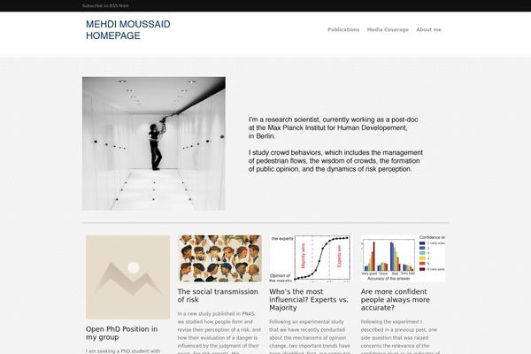 Orion theme site design template sample