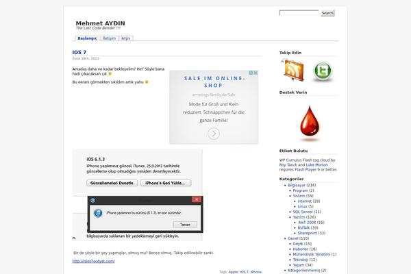 Site using Google Syntax Highlighter for WordPress plugin