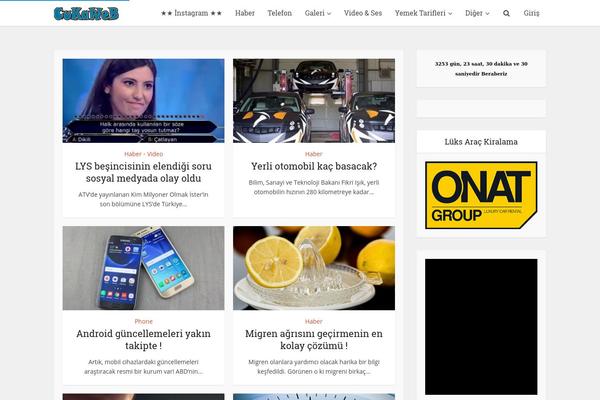 Voice theme site design template sample