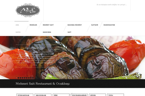 Melrose theme site design template sample