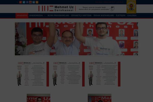 Campus theme site design template sample