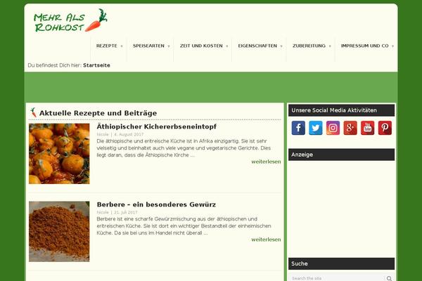 Oceanwp-child theme site design template sample
