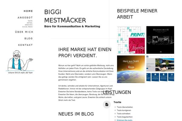 Site using Wi-portfolio plugin