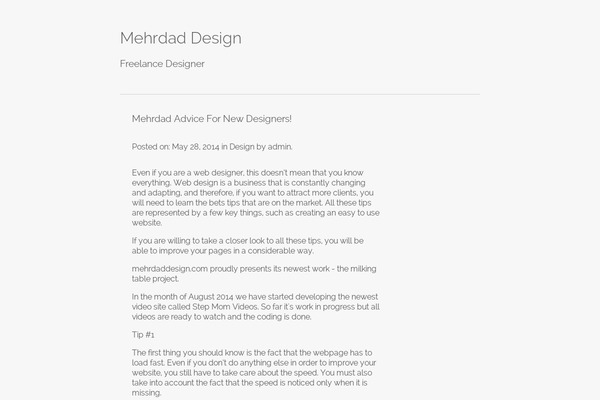 mehrdaddesign.com site used Shamatha