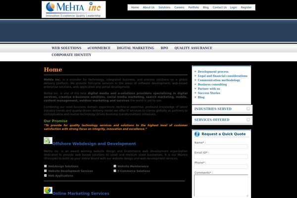 Site using Responsive Pricing Table plugin