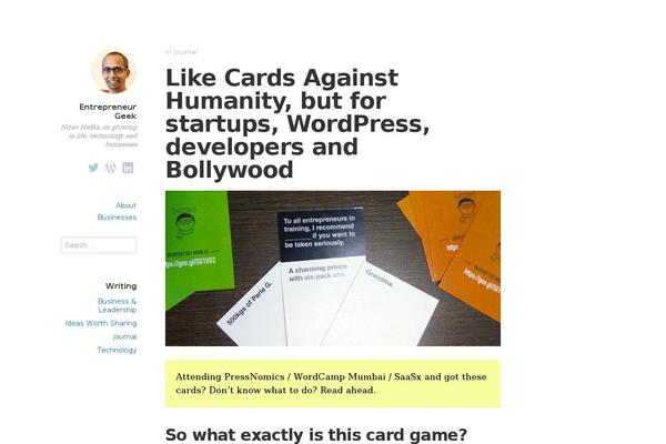 Independent Publisher theme site design template sample