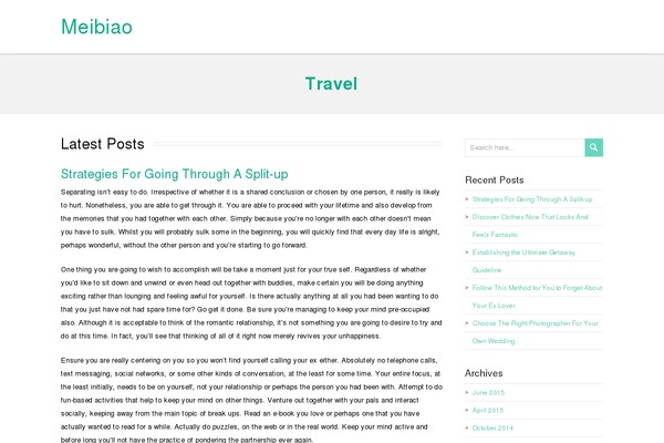 RestImpo theme site design template sample