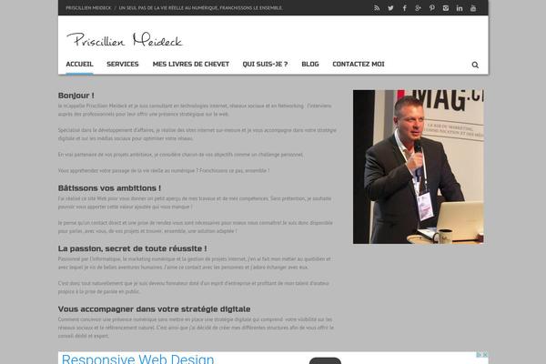 Realnews theme site design template sample