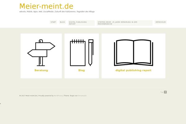 Bugis theme site design template sample