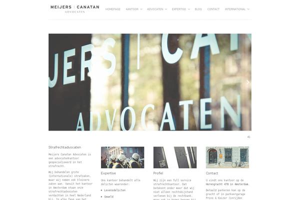 Site using Widgets on Pages plugin