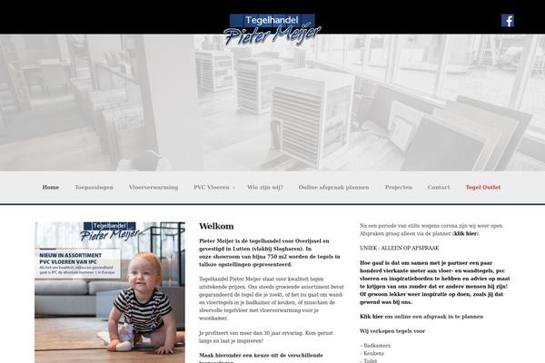 BUILDER theme site design template sample