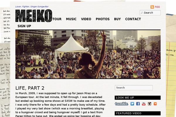 Funki theme site design template sample