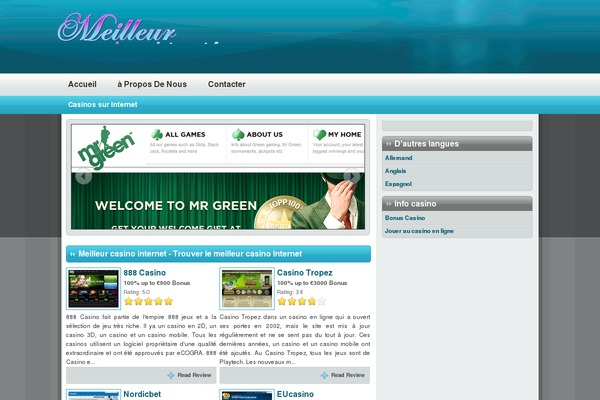 Bloom theme site design template sample