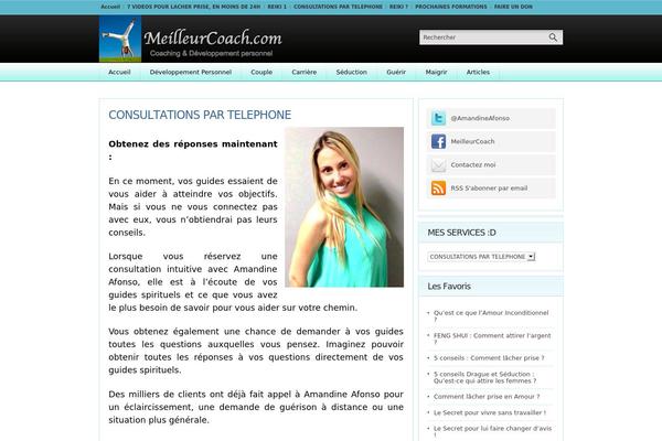 Convergence theme site design template sample