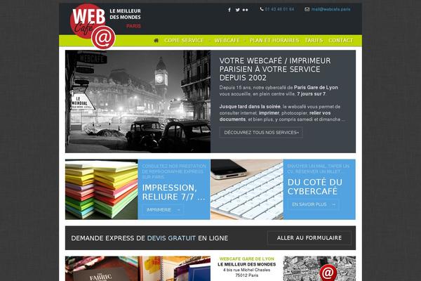 Bretheon theme site design template sample