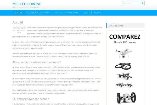 Adamos theme site design template sample