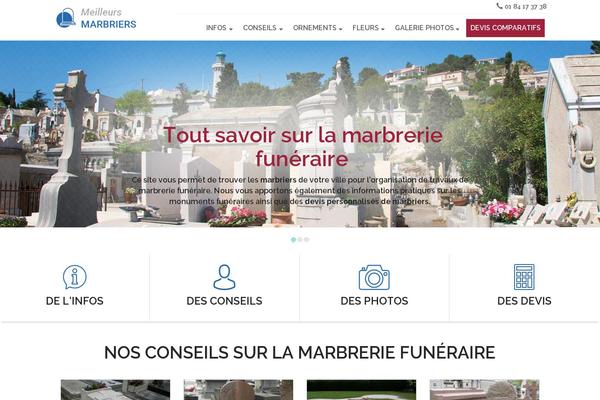 Nouveau theme site design template sample