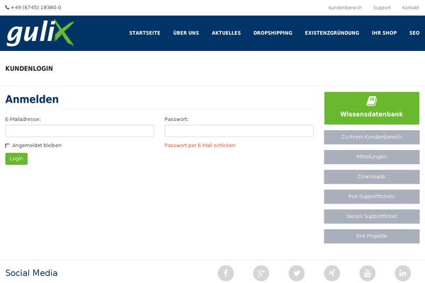 Site using 2 Click Social Media Buttons plugin