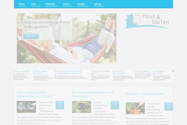 Fresco theme site design template sample