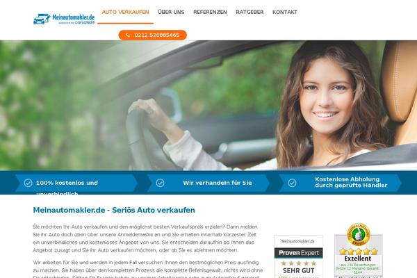 Standaard theme site design template sample