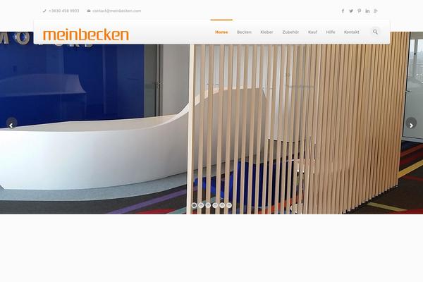 Stark theme site design template sample