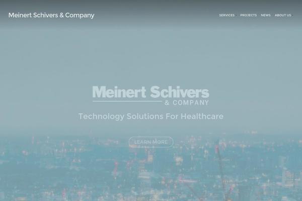 Purpose theme site design template sample