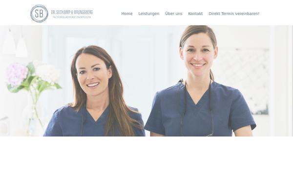 Ds theme site design template sample