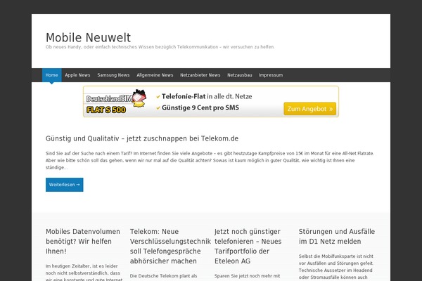 Expound theme site design template sample
