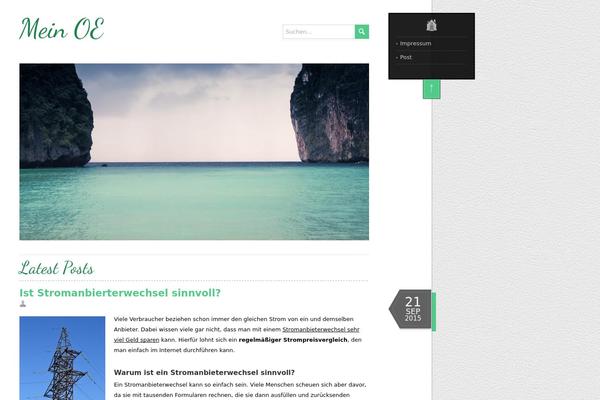 LeatherDiary theme site design template sample