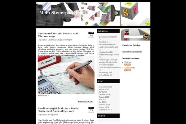 Wp_cms theme site design template sample