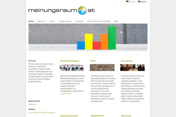 Classica theme site design template sample