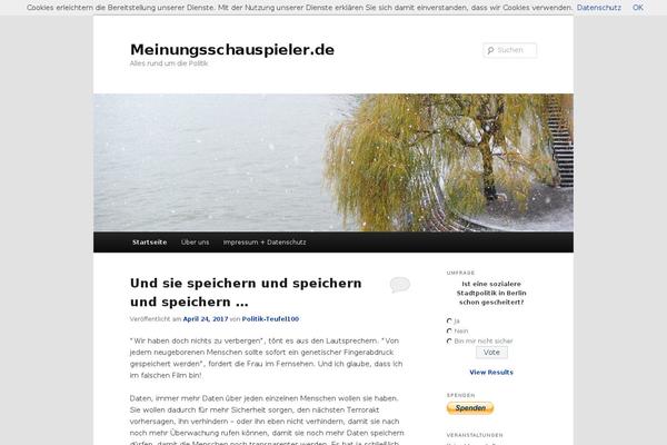 Site using WP Social Networks Widget plugin