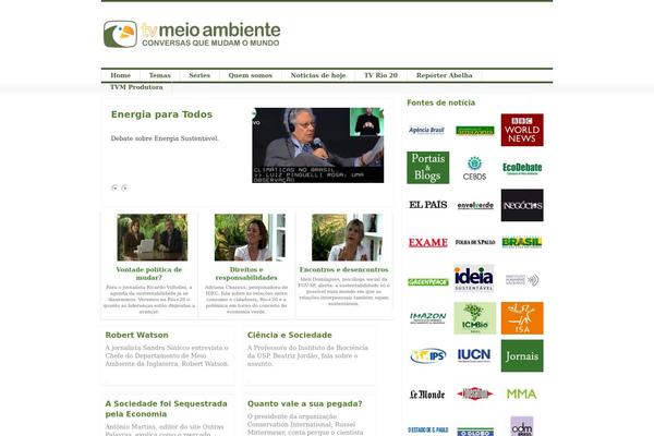 meioambiente.com.br site used Shoutbox