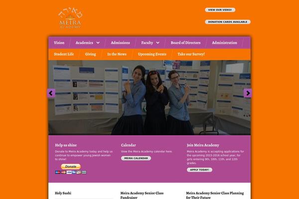 Born theme site design template sample