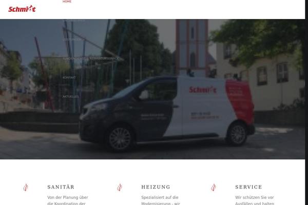 Uncode-child theme site design template sample